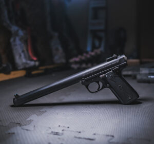 Sleek cinematic photo of the PAC-LITE IV® TSS Barrel Upgrade on the shop floor.